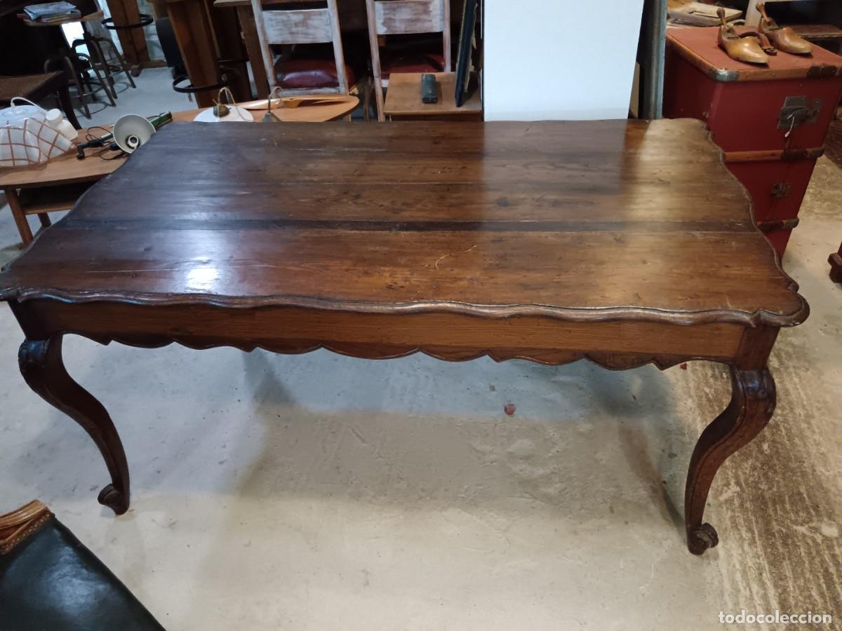 Antig&uuml;edades: ANTIGUA MESA DE COMEDOR FRANCESA - Foto 2