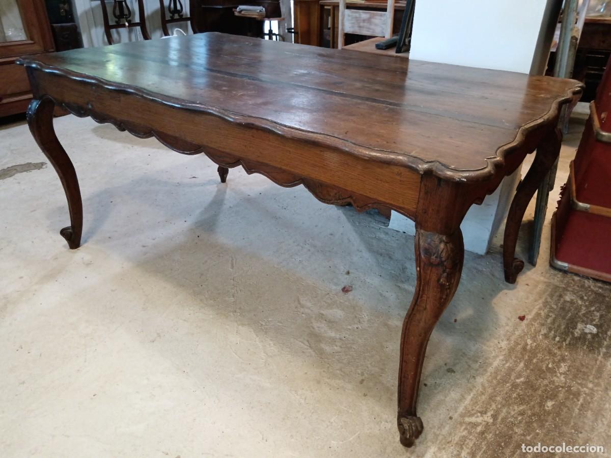 Antig&uuml;edades: ANTIGUA MESA DE COMEDOR FRANCESA - Foto 3