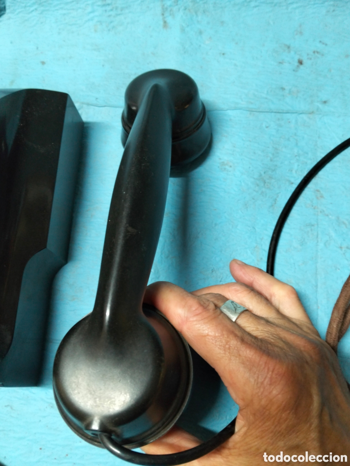 Antig&uuml;edades: ANTIGUO TELEFONO BAKELITA - Foto 3