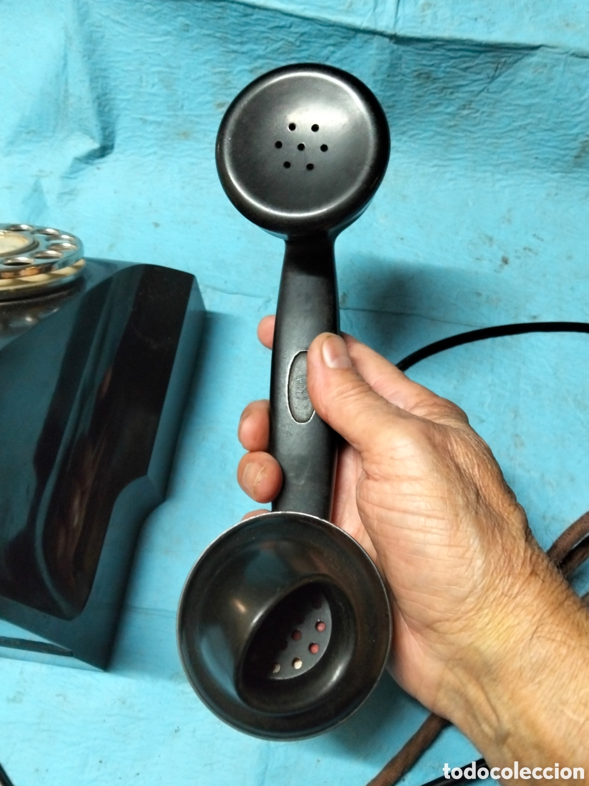 Antig&uuml;edades: ANTIGUO TELEFONO BAKELITA - Foto 4