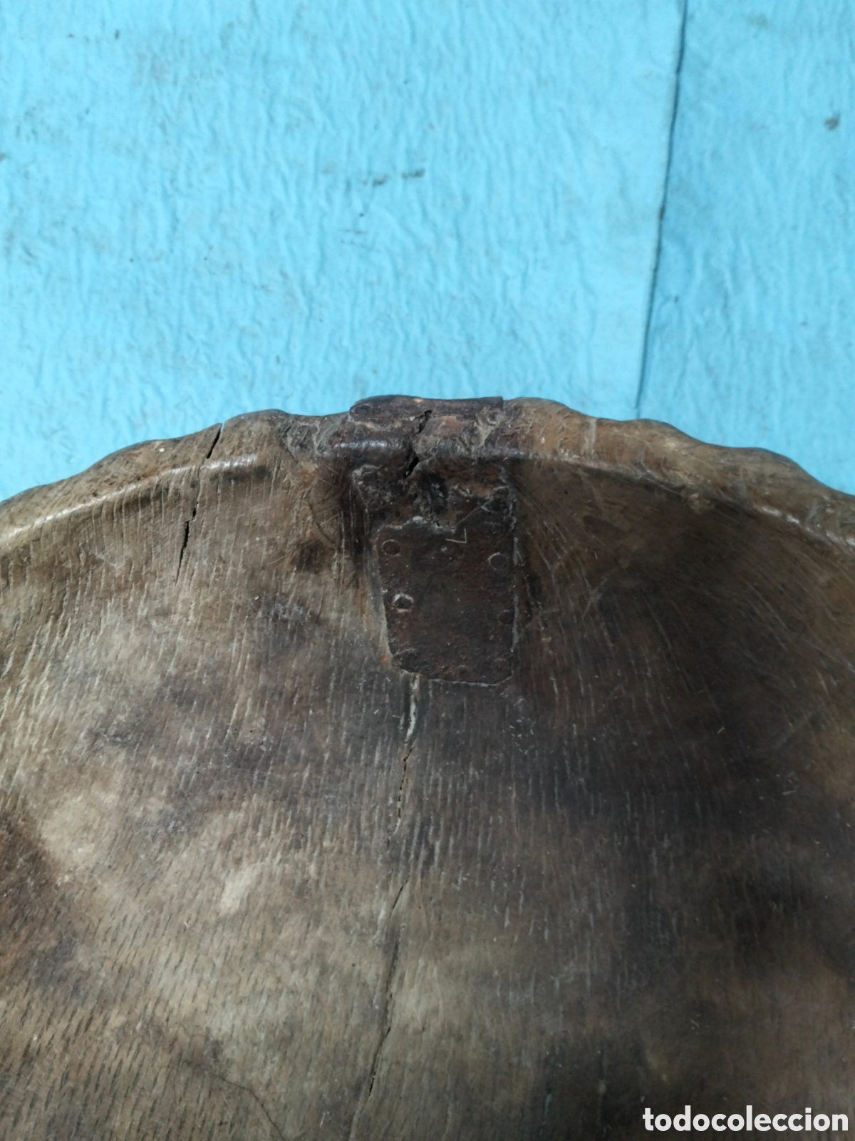 Antig&uuml;edades: ANTIGUO CUENCO MADERA - Foto 4