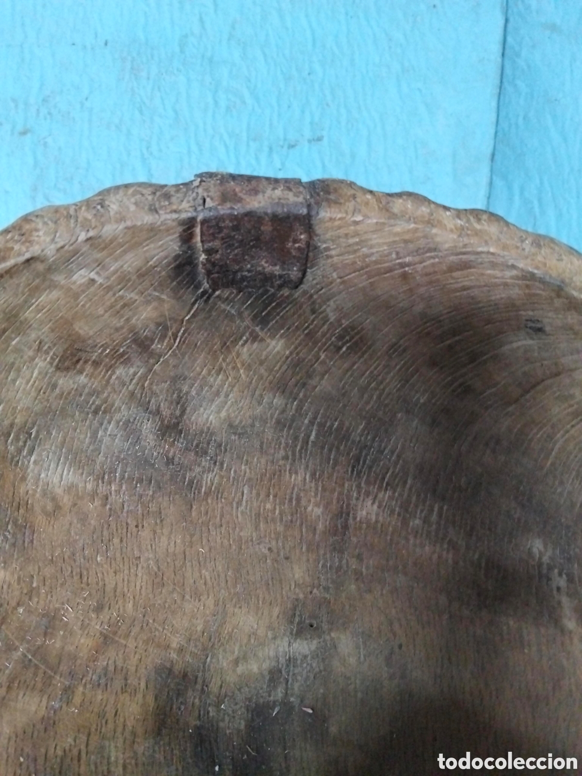 Antig&uuml;edades: ANTIGUO CUENCO MADERA - Foto 5