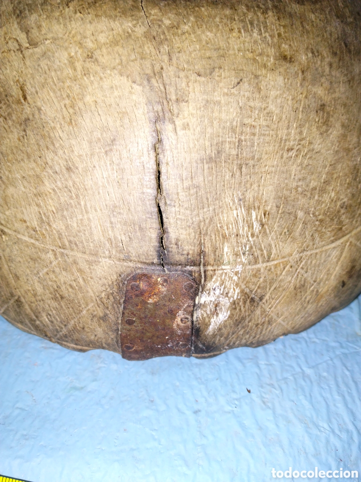 Antig&uuml;edades: ANTIGUO CUENCO MADERA - Foto 10