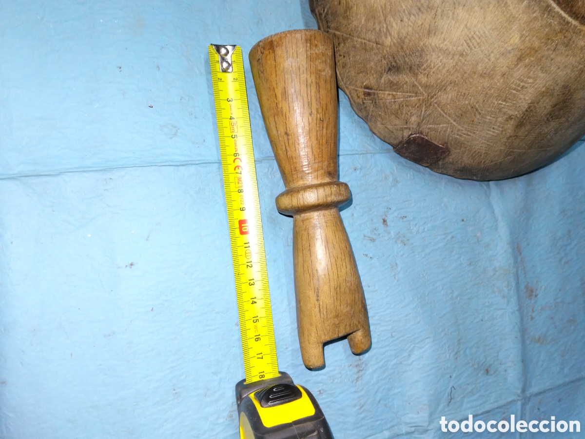 Antig&uuml;edades: ANTIGUO CUENCO MADERA - Foto 14