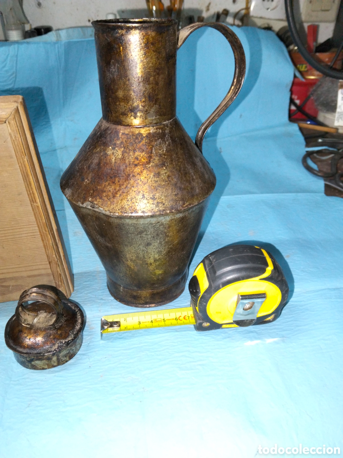 Antig&uuml;edades: ANTIGUO EXPOSITOR Y CANTARO - Foto 4