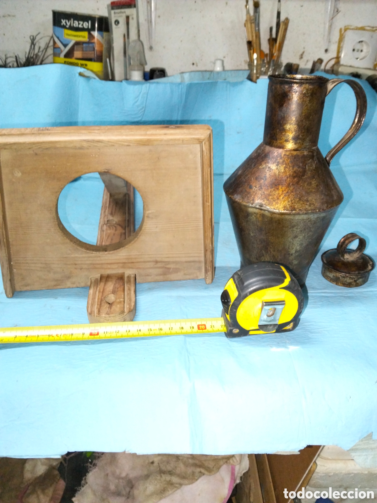 Antig&uuml;edades: ANTIGUO EXPOSITOR Y CANTARO