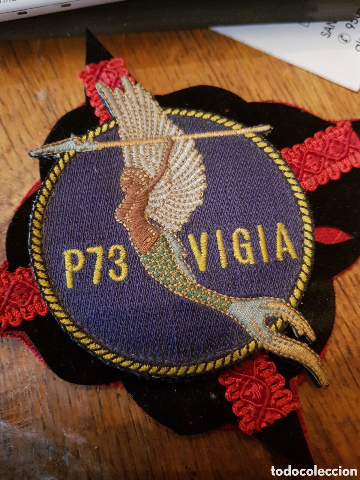 Antig&uuml;edades: PARCHE P73 VIGIA MARINA ESPA&Ntilde;OLA