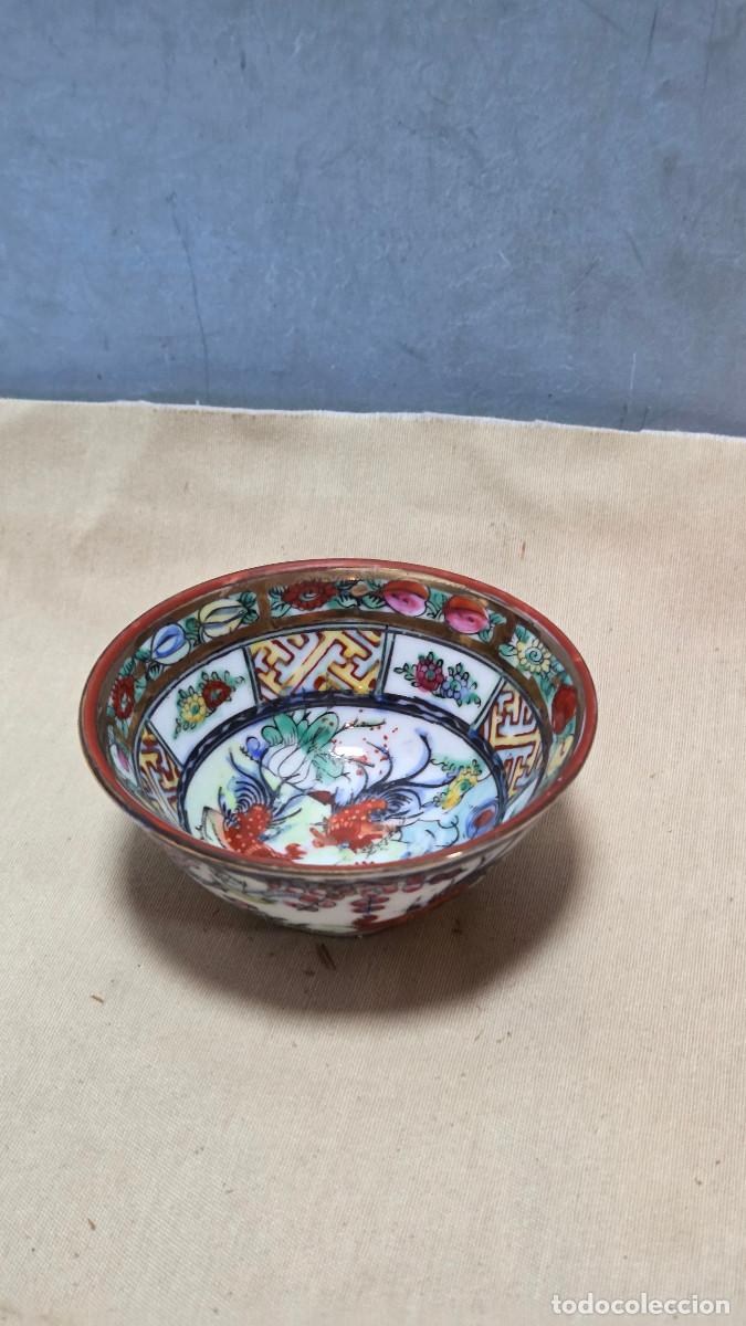 Antig&uuml;edades: cuenco de porcelana oriental macao