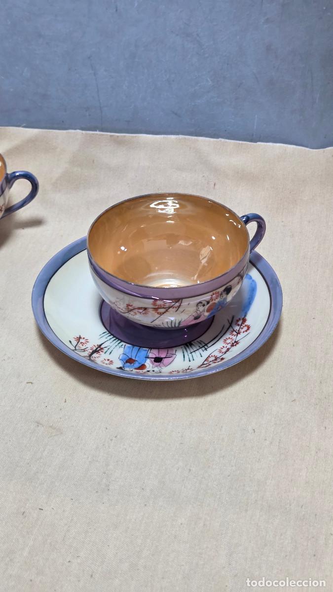 Antig&uuml;edades: taza y plato oriental - Foto 1