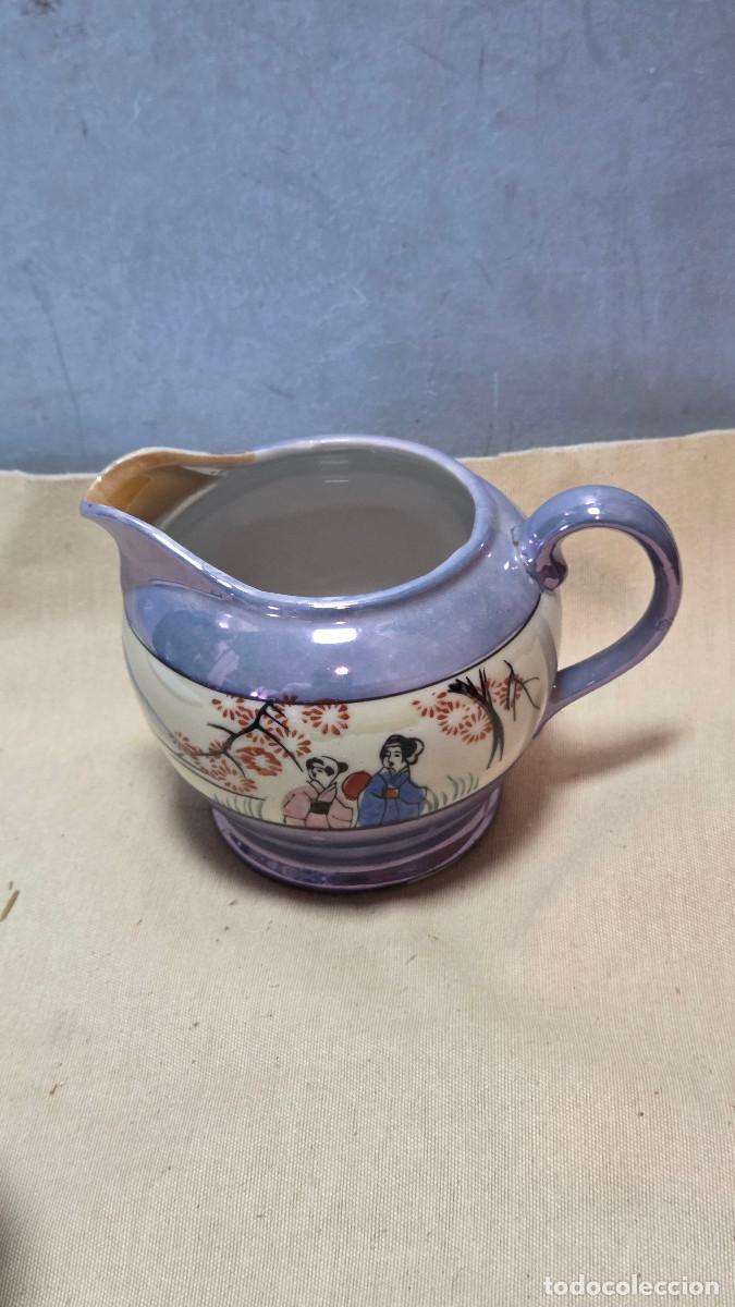 Antig&uuml;edades: jarra de porcelana oriental