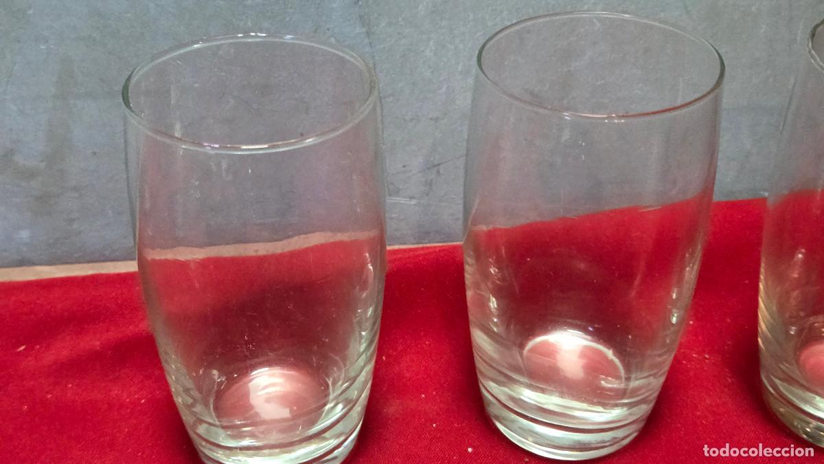 Antig&uuml;edades: 3 vasos de cristal antiguo - Foto 3