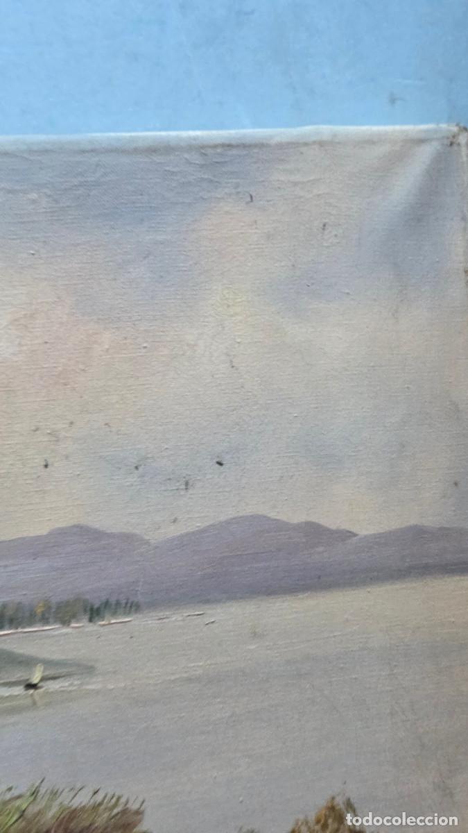 Antig&uuml;edades: lienzo antiguo pintura - Foto 7