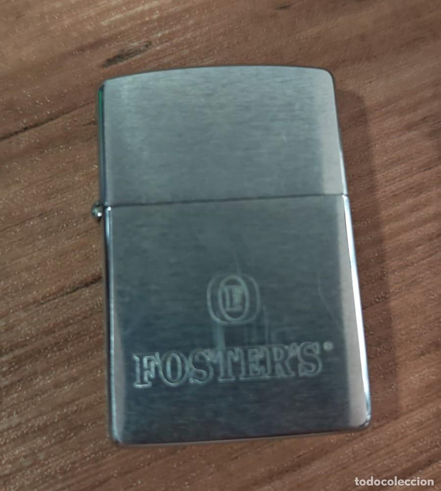Antig&uuml;edades: Zippo original publicidad Foster USA