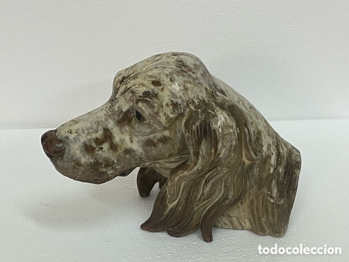 Antig&uuml;edades: &ldquo;CABEZA DE SETTER&rdquo; DE LLADR&Oacute; - Foto 3