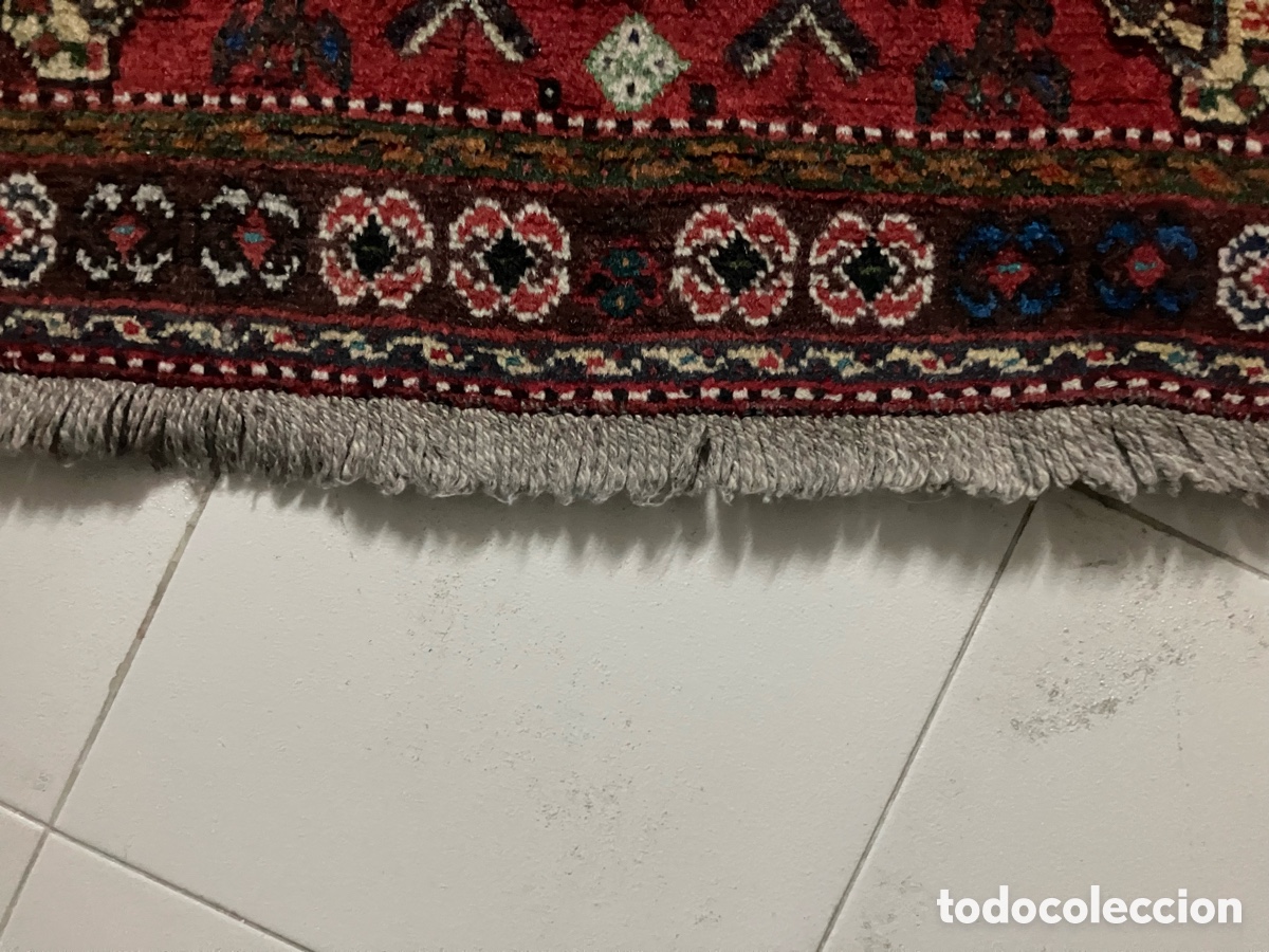 Antig&uuml;edades: ALFOMBRA DE IRAN CON CERTIFICADO - Foto 12