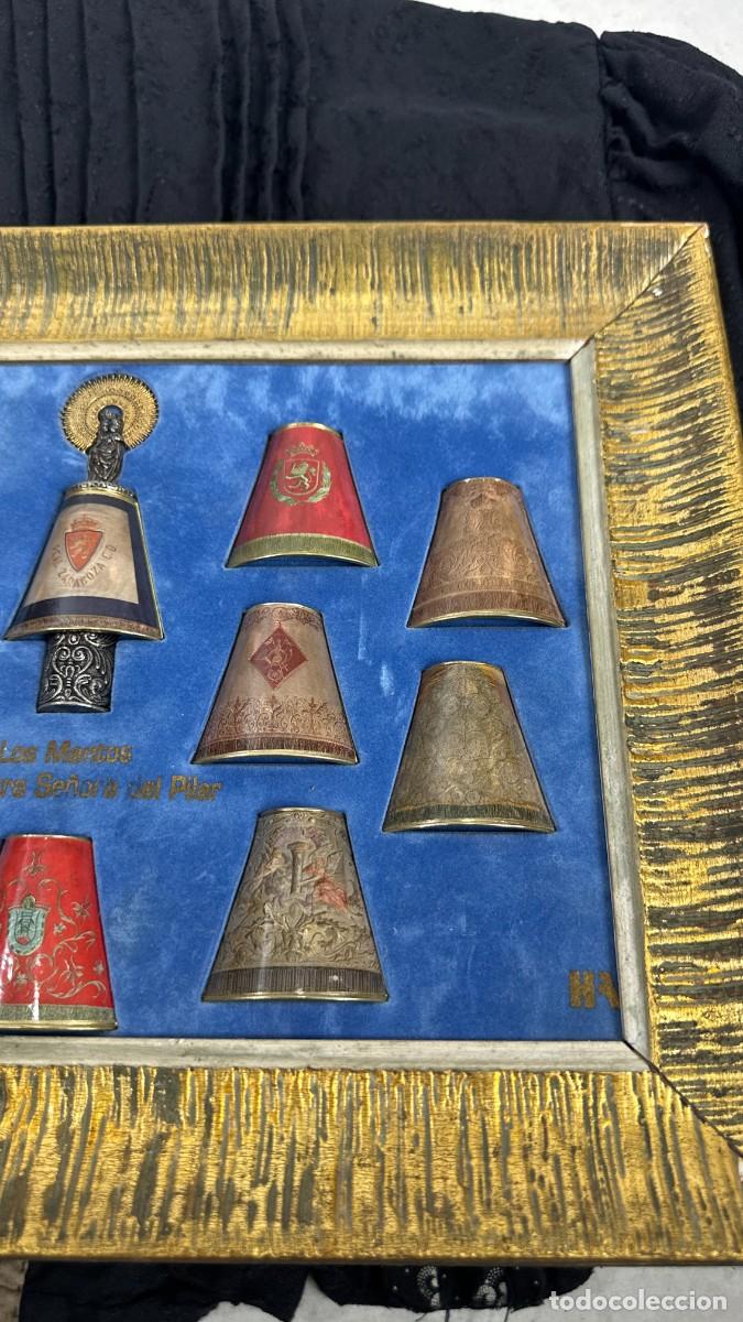 Antig&uuml;edades: Cuadro de mantos de la Virgen del Pilar - Foto 3