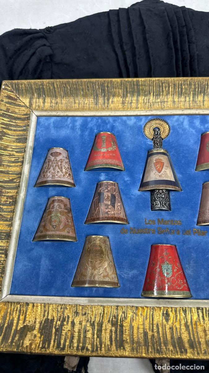 Antig&uuml;edades: Cuadro de mantos de la Virgen del Pilar - Foto 4