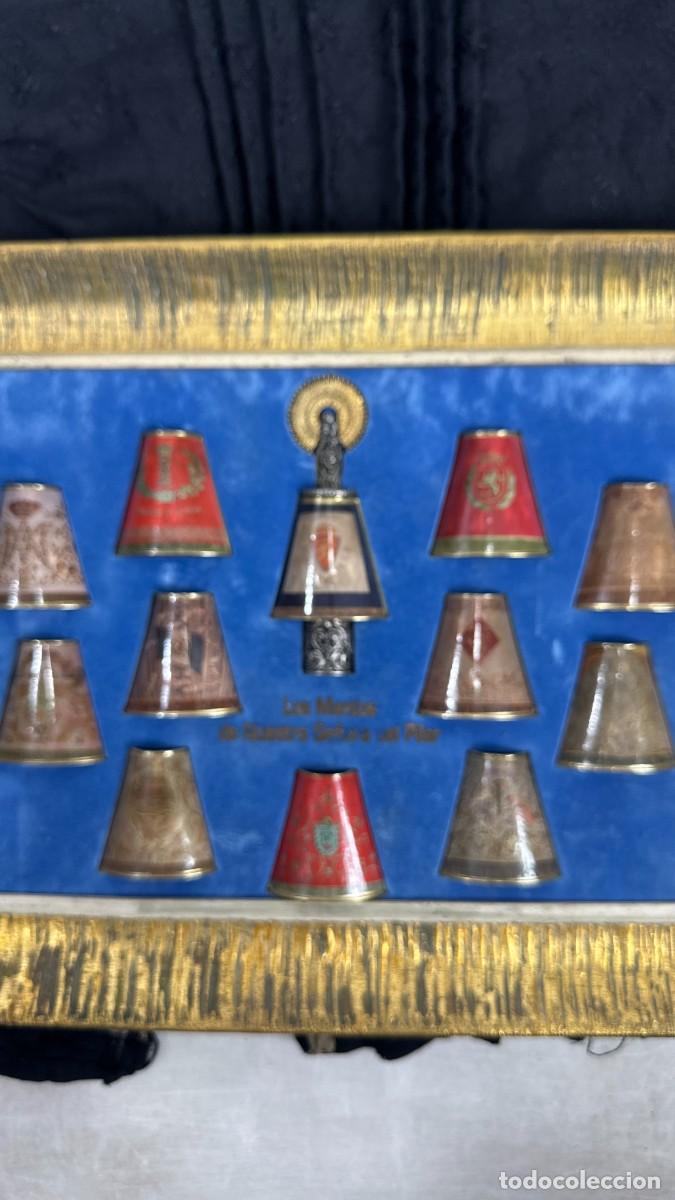 Antig&uuml;edades: Cuadro de mantos de la Virgen del Pilar - Foto 5