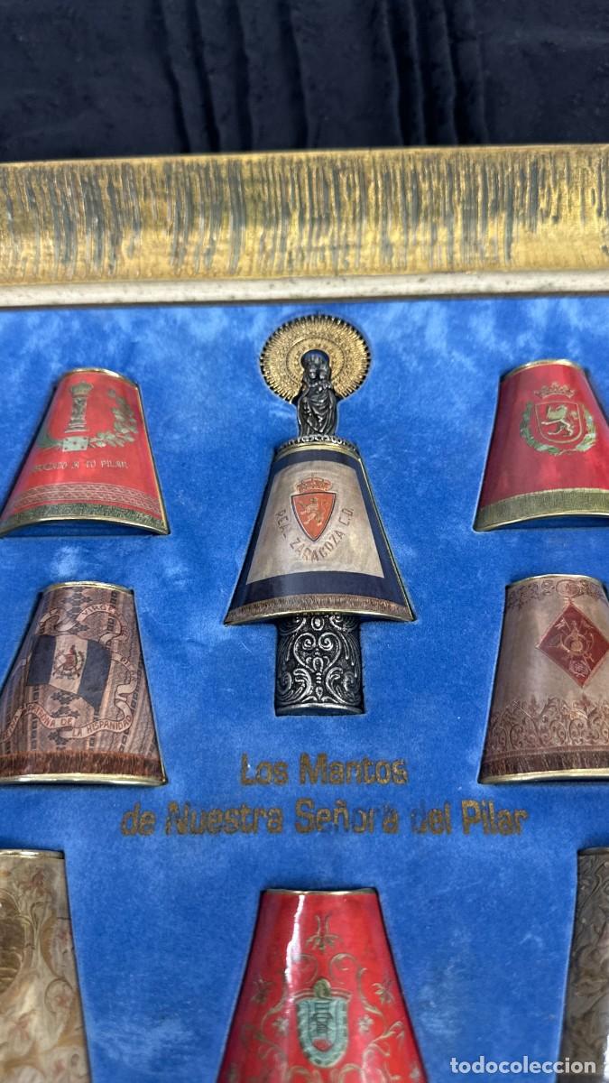 Antig&uuml;edades: Cuadro de mantos de la Virgen del Pilar - Foto 6