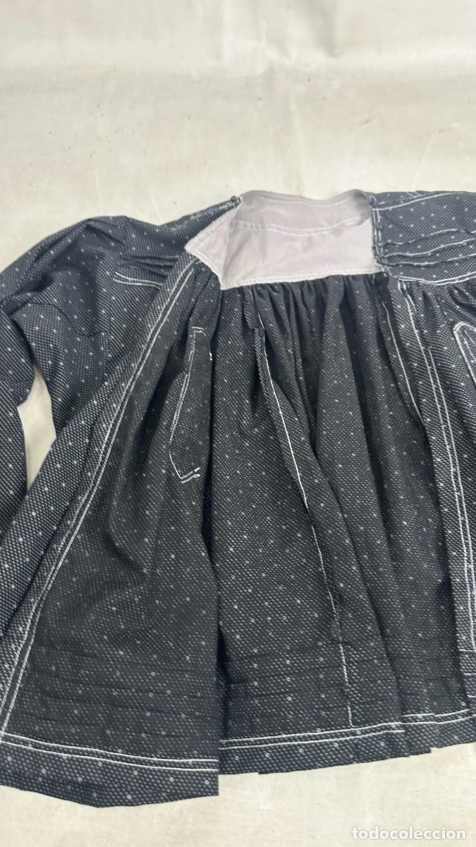Antig&uuml;edades: Blusa de hombre, percal negro - Foto 7