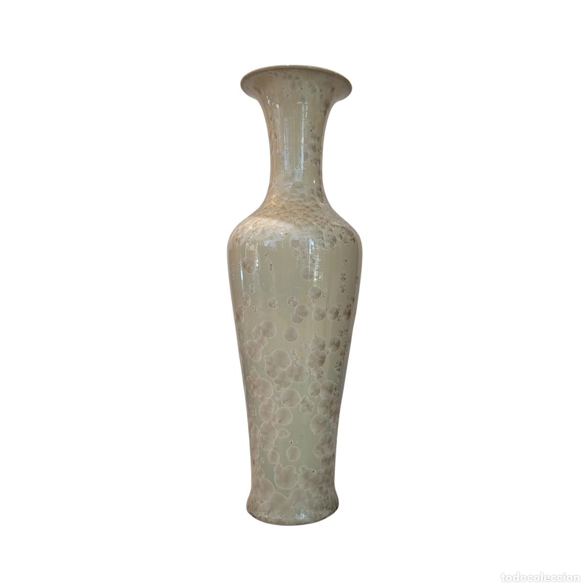 Antig&uuml;edades: Gran Jarr&oacute;n &rdquo;Crystalline glaze&rdquo;, Beige, s. XX - Shiwan, China