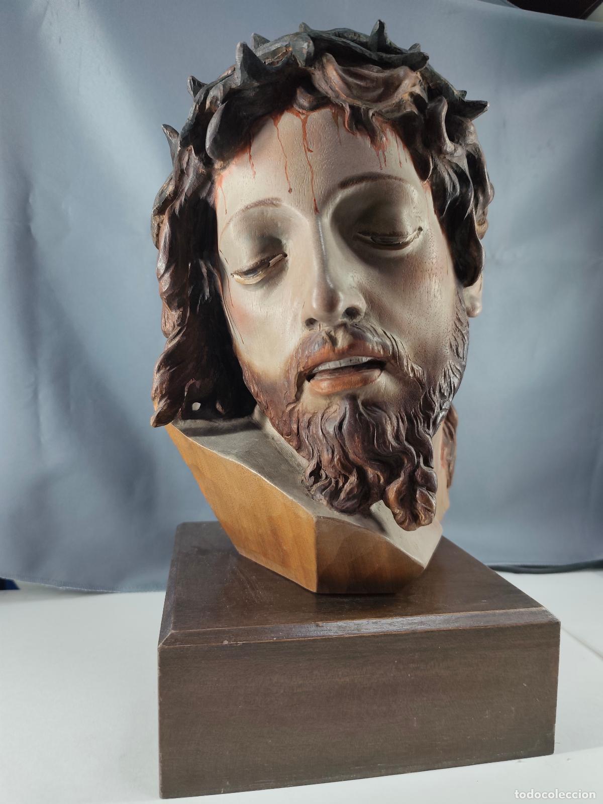 Antig&uuml;edades: busto cristo de la clemencia - Foto 4