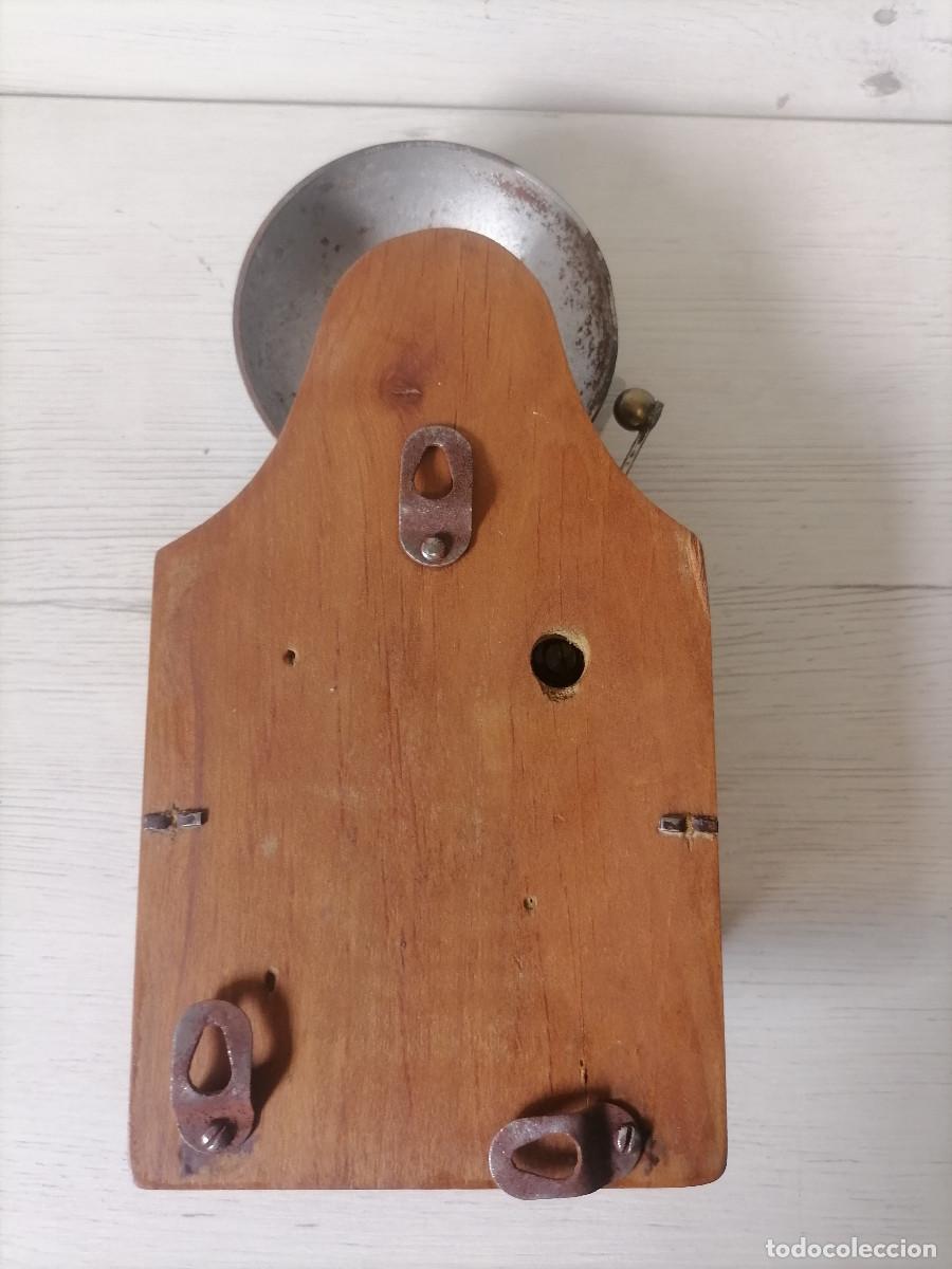 Antig&uuml;edades: Timbre Antiguo en Caja de Madera - Foto 4