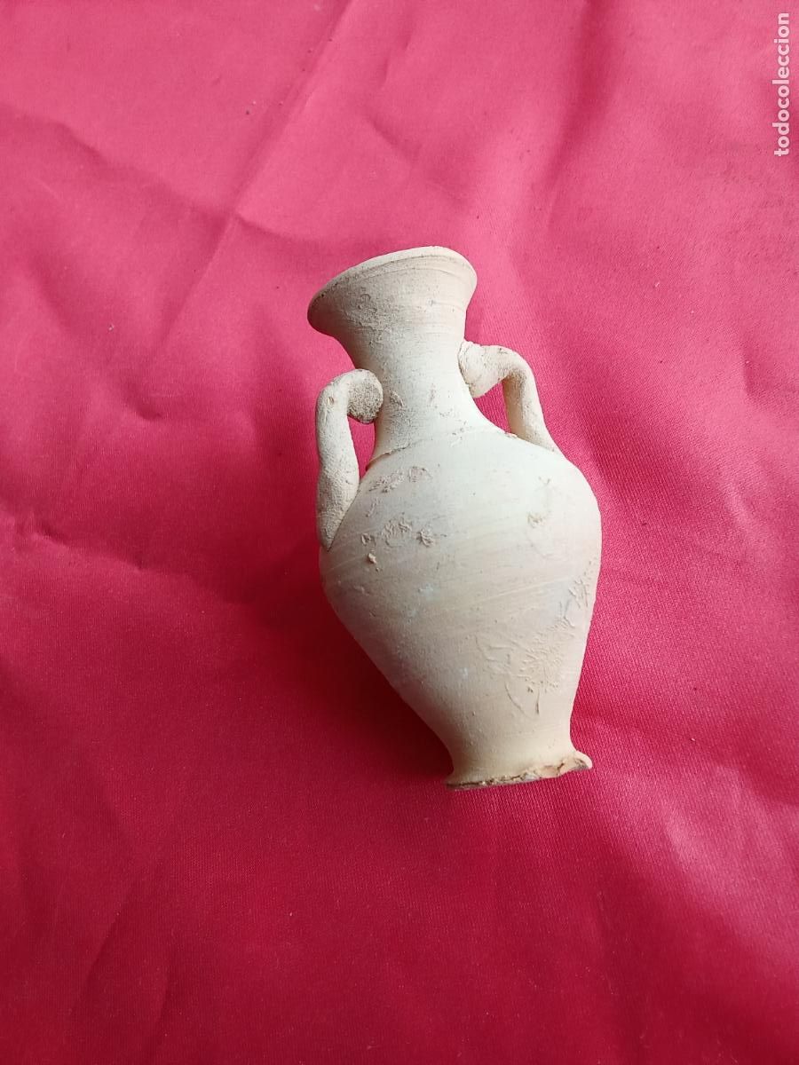 Antig&uuml;edades: Vieja anfora de dos asas a&ntilde;os 1930/40. Alacena