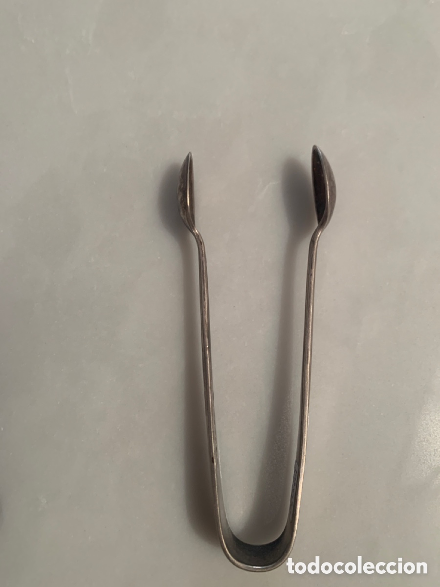 Antig&uuml;edades: Pinzas para plateadas para azucar - Foto 2