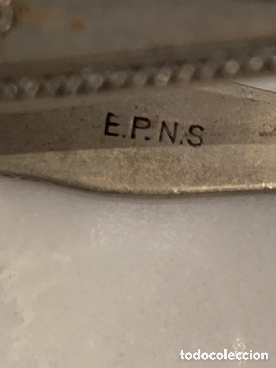 Antig&uuml;edades: Pinzas EPNS para azucar - Foto 4