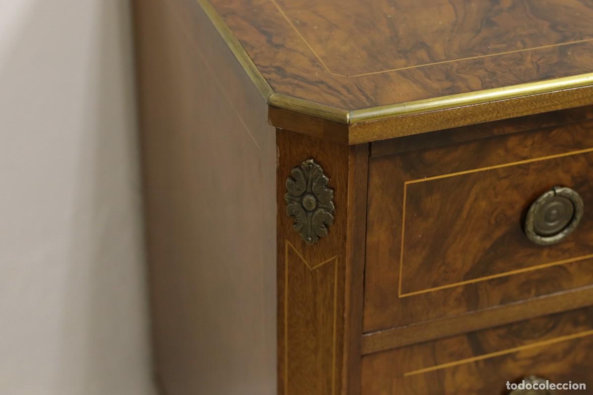Antig&uuml;edades: Comoda francesa sXIX de madera de nogal - Foto 9