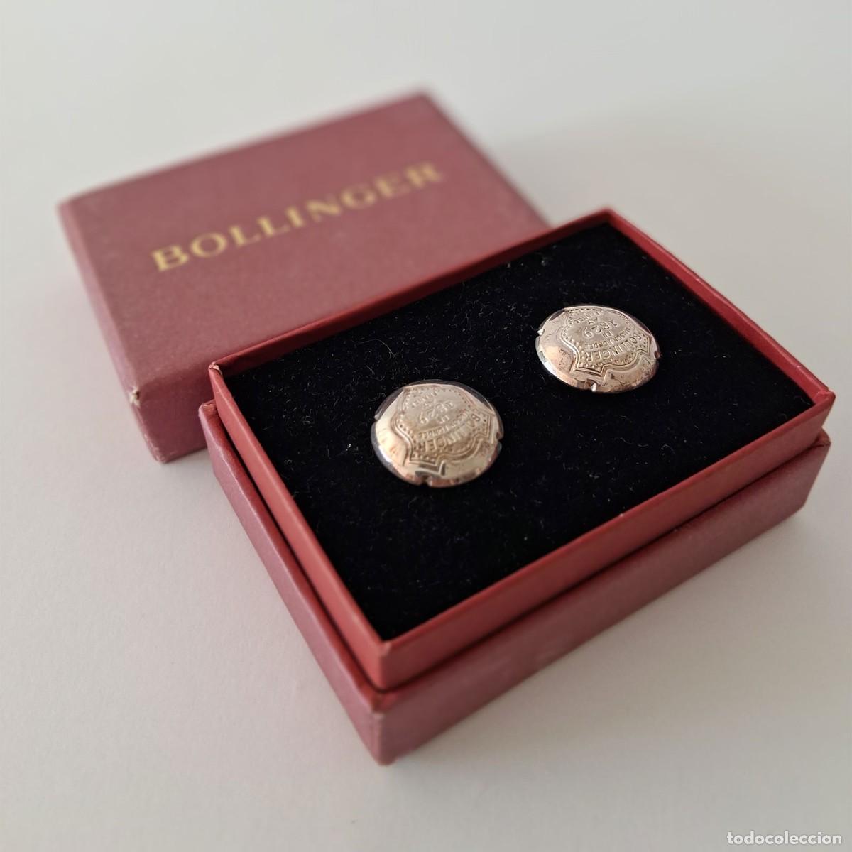 Antig&uuml;edades: Gemelos BOLLINGER Champagne &ndash; Maison Fond&eacute;e en 1829 &ndash; Con caja