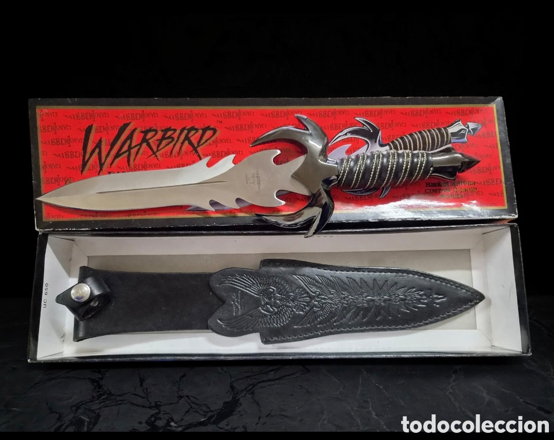 Antig&uuml;edades: *WARBIRD HIBBEN KNIVES* Gil Hibben UC850 Warbird de los 90s, de colecci&oacute;n. Nueva con caja