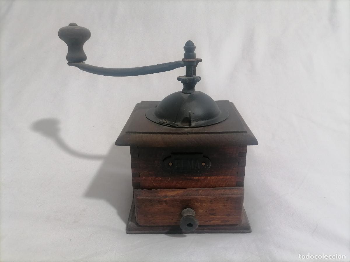 Antig&uuml;edades: Molinillo de caf&eacute; manual antiguo ELMA
