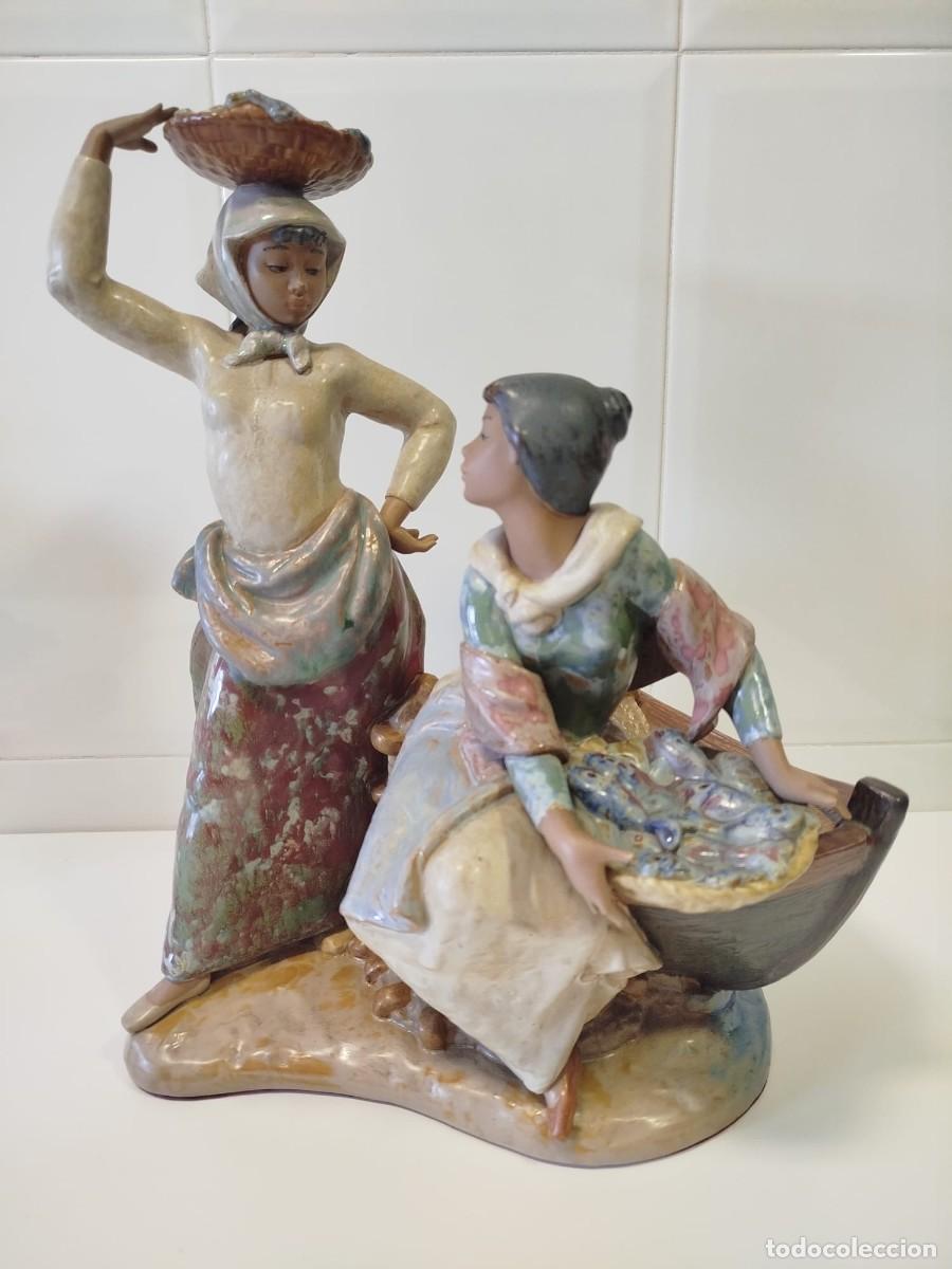 Antig&uuml;edades: Figura Pescadoras de Lladro