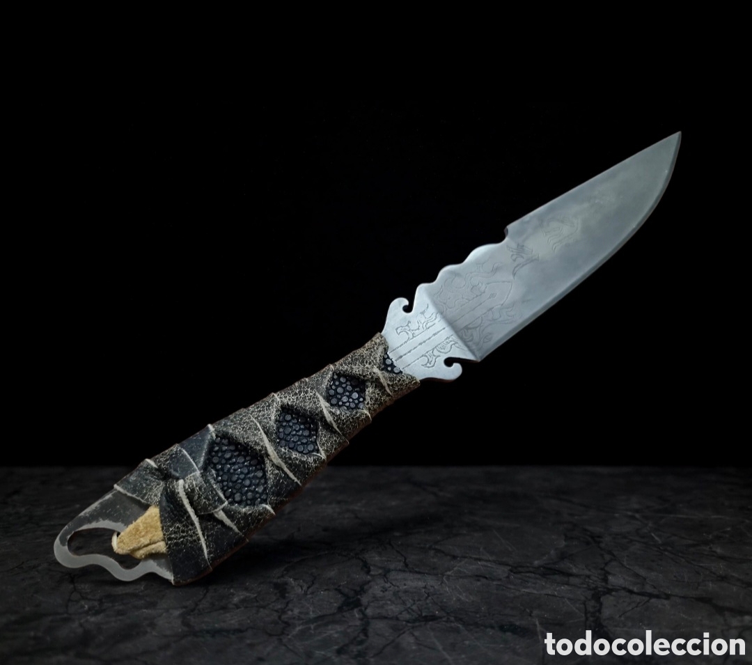 Antig&uuml;edades: *DATOS Y PRECIO - DAGA CUSTOM TIPO TANTO:* *daga artesanal custom*, estilo filipino / japon&eacute;s
