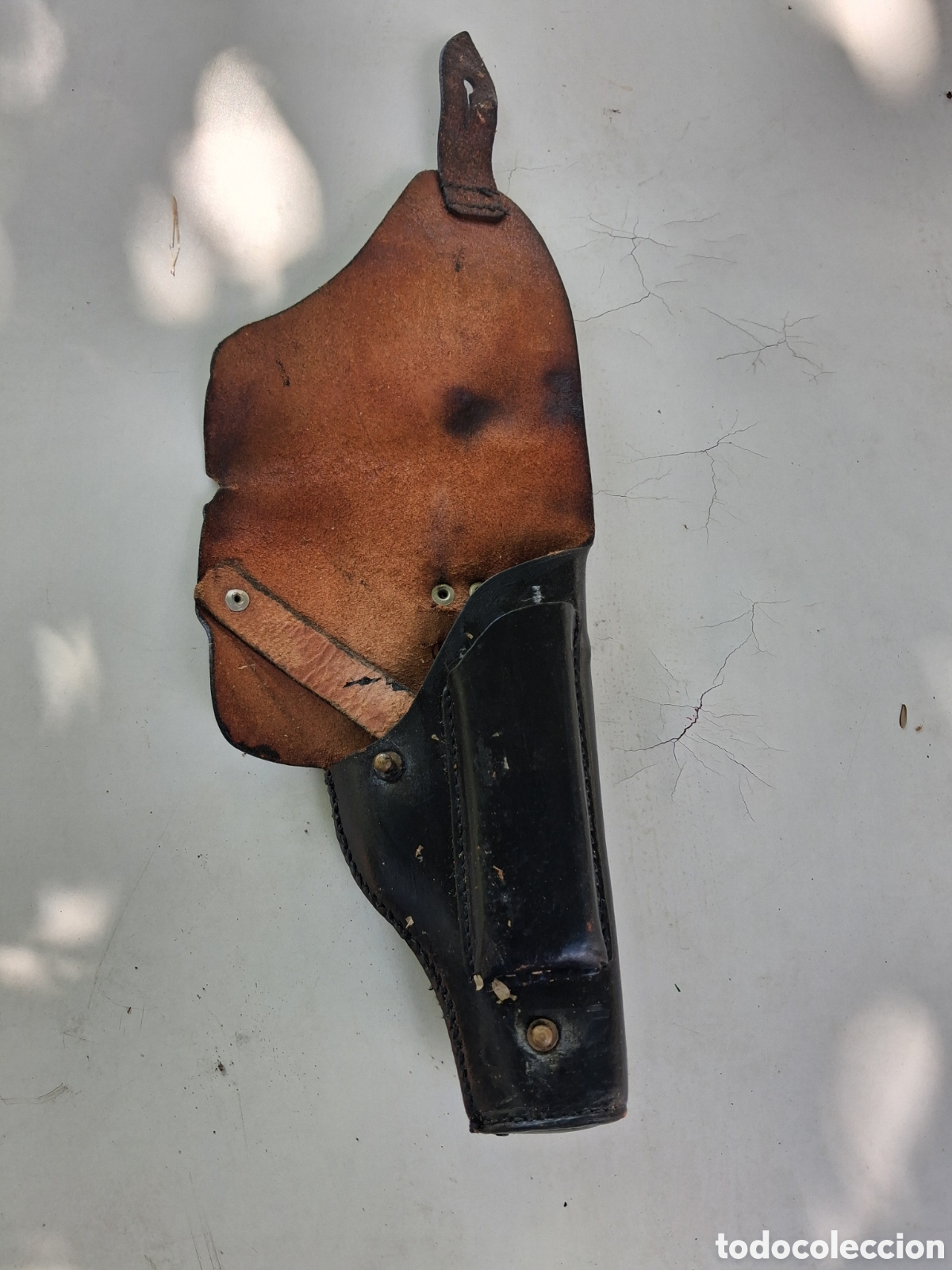 Antig&uuml;edades: ANTIGUA FUNDA DE PISTOLA - Foto 2