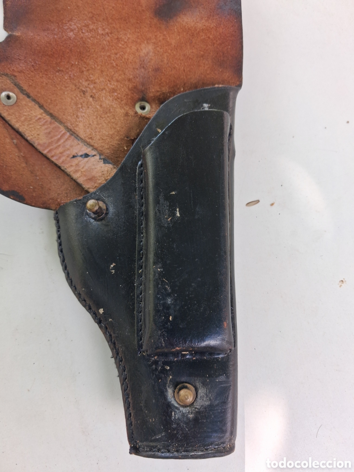 Antig&uuml;edades: ANTIGUA FUNDA DE PISTOLA - Foto 3