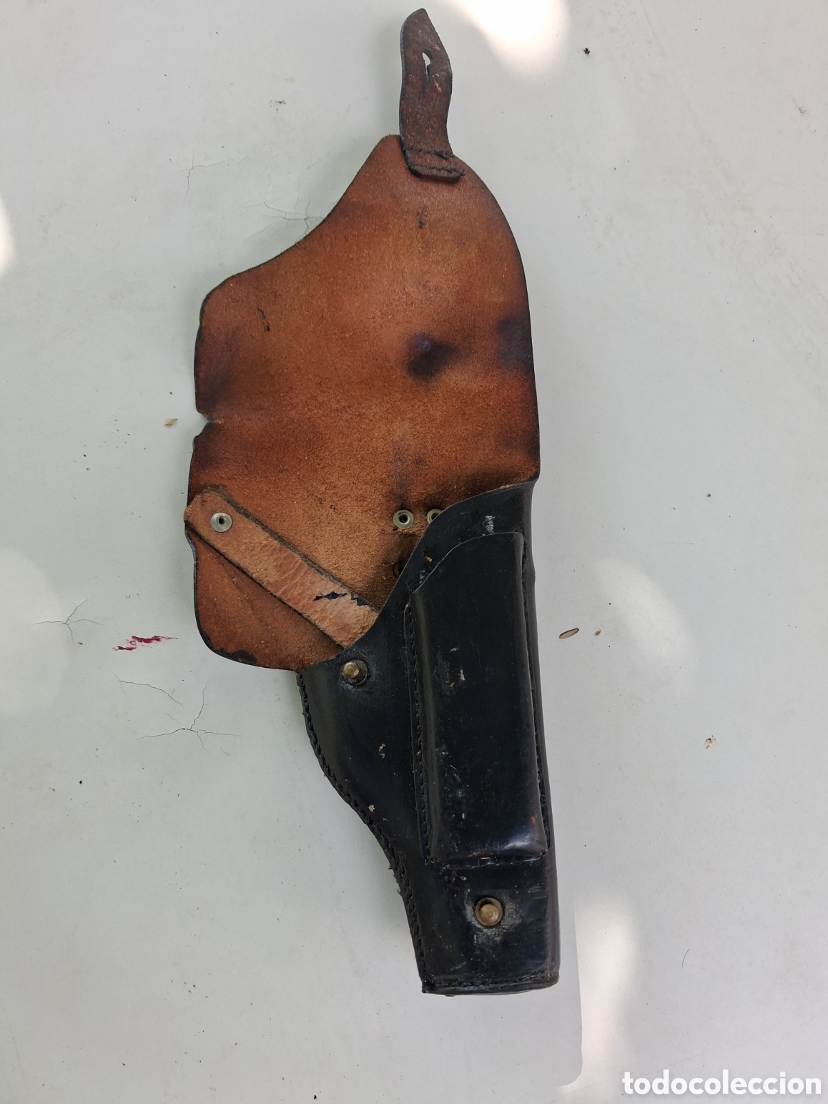 Antig&uuml;edades: ANTIGUA FUNDA DE PISTOLA - Foto 4
