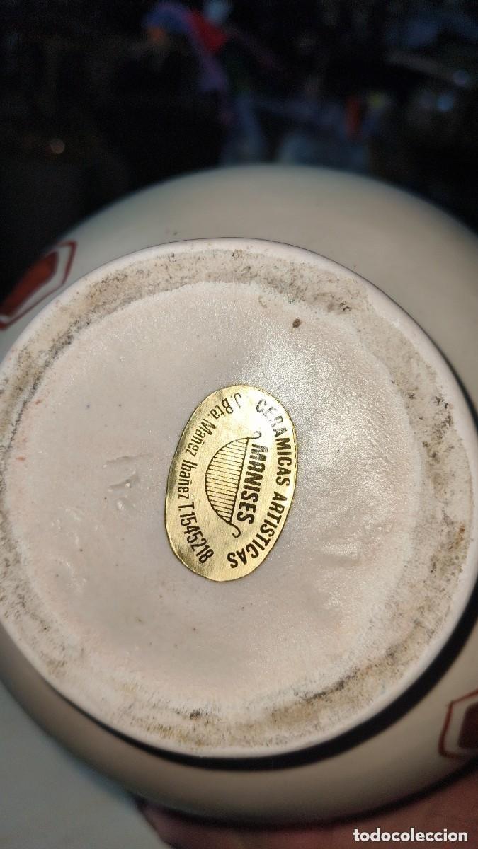 Antig&uuml;edades: JARRA CERAMICA DE MANISES - Foto 4