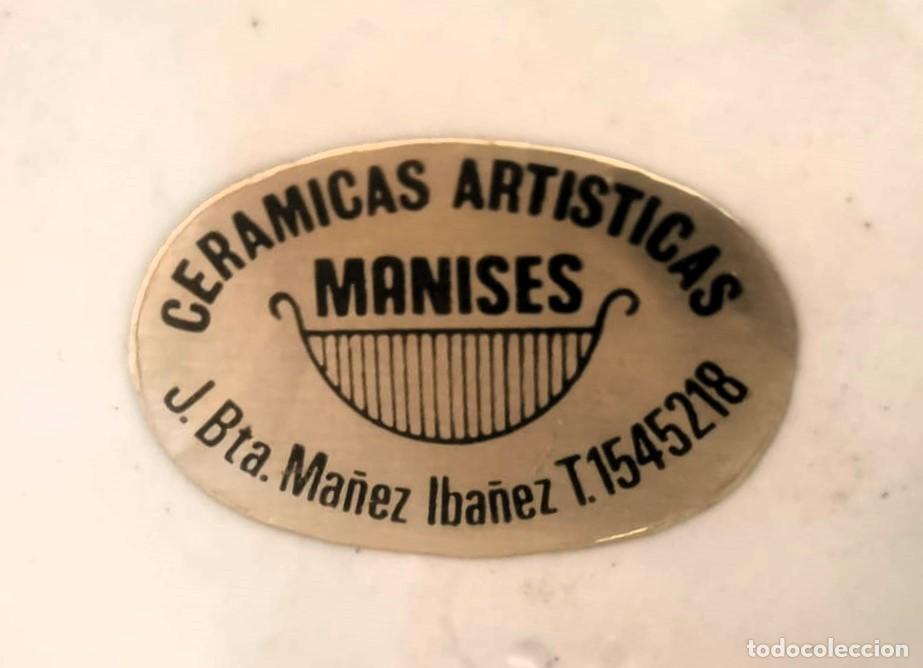 Antig&uuml;edades: JARRA CERAMICA DE MANISES - Foto 5