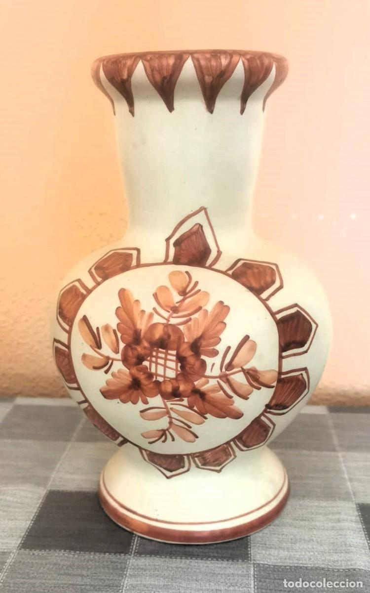 Antig&uuml;edades: JARRON/BUCARO CERAMICA DE MANISES - Foto 3