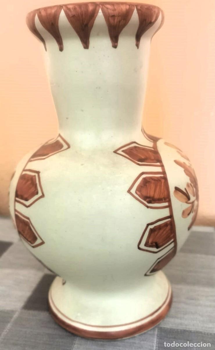 Antig&uuml;edades: JARRON/BUCARO CERAMICA DE MANISES - Foto 4