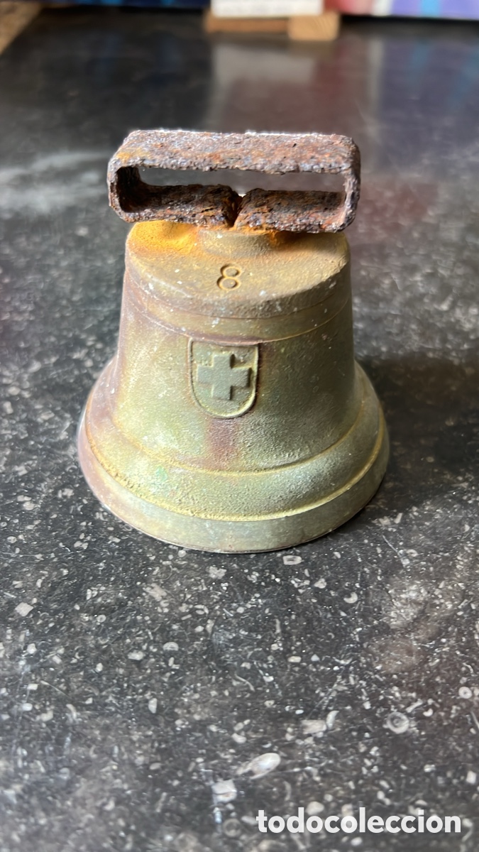 Antig&uuml;edades: Antigua campana de bronce - Foto 1