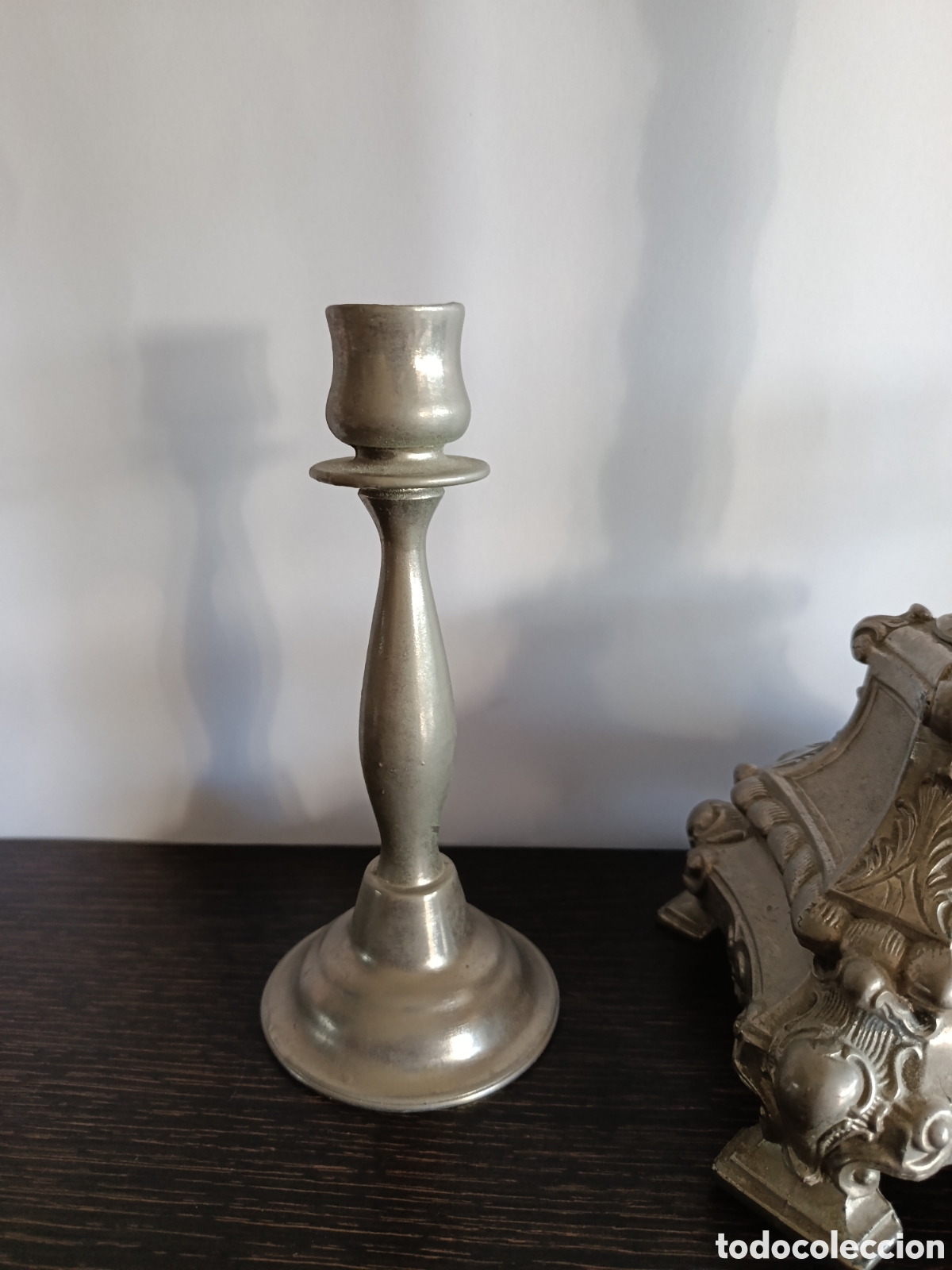 Antig&uuml;edades: Conjunto de altar de metal - Foto 4