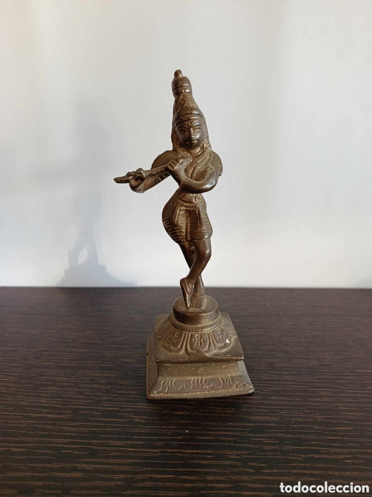 Antig&uuml;edades: Antigua figura dios krishna - Foto 1
