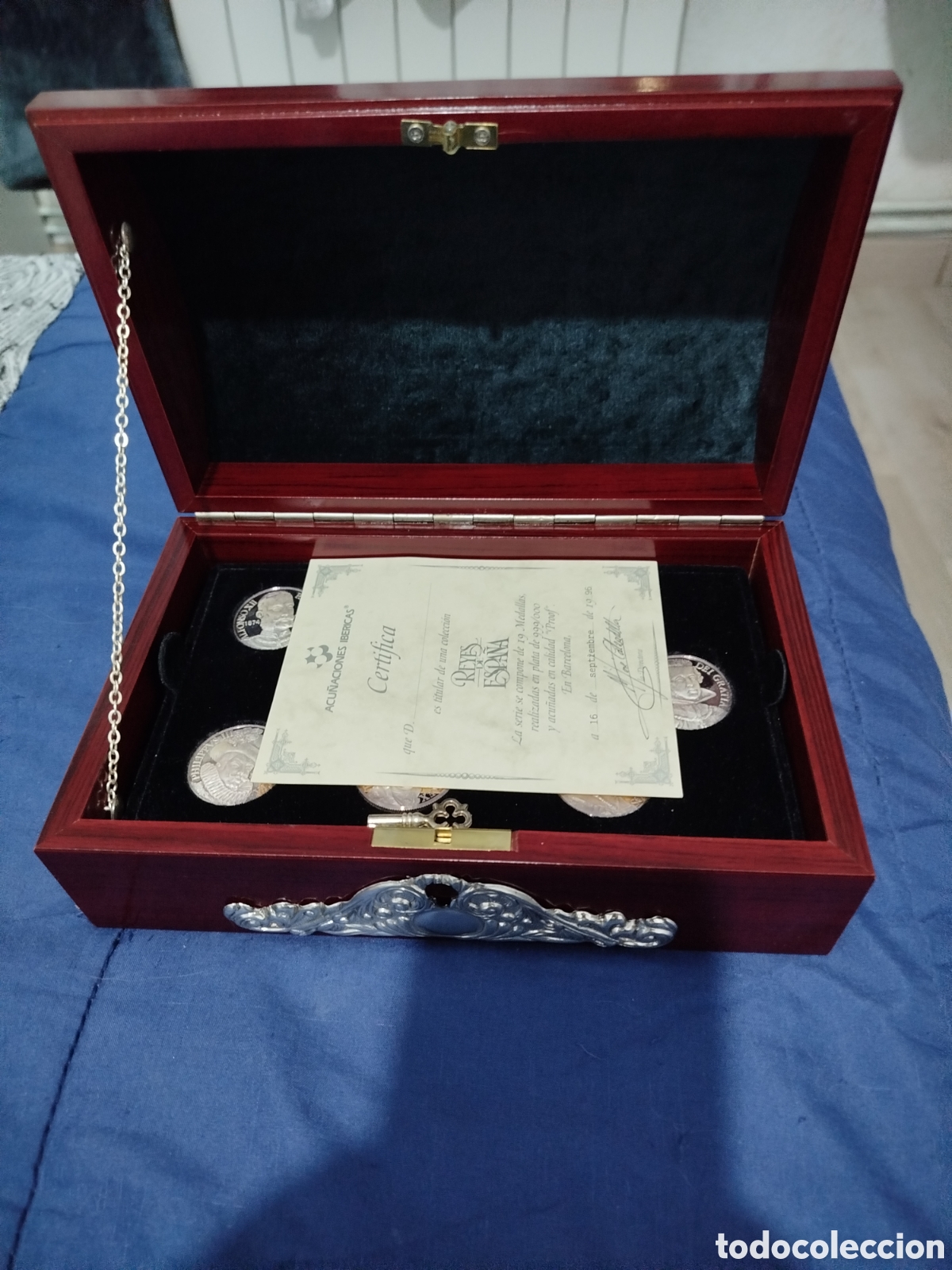 Antig&uuml;edades: Colecci&oacute;n de monedas, reyes de Espa&ntilde;a - Foto 6