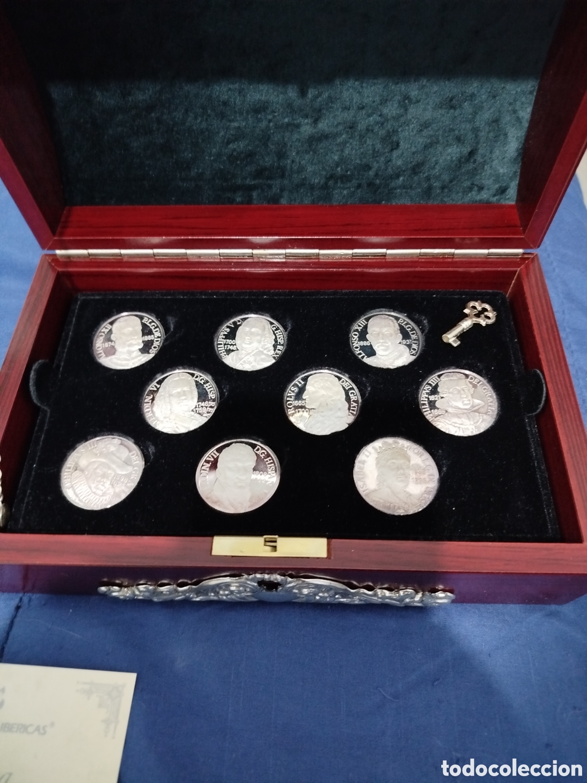 Antig&uuml;edades: Colecci&oacute;n de monedas, reyes de Espa&ntilde;a - Foto 7