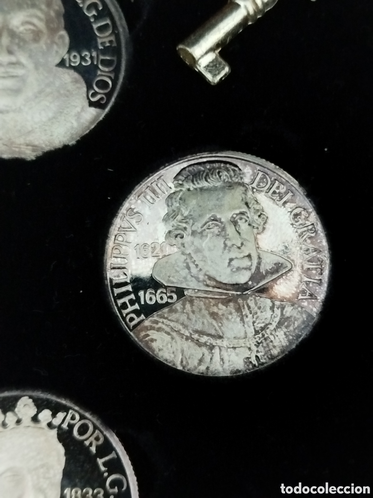 Antig&uuml;edades: Colecci&oacute;n de monedas, reyes de Espa&ntilde;a - Foto 9
