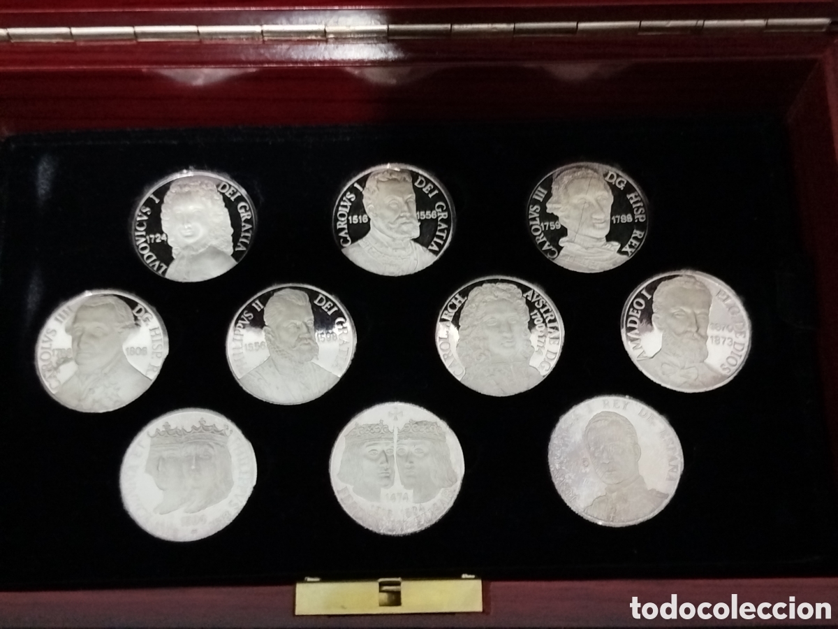 Antig&uuml;edades: Colecci&oacute;n de monedas, reyes de Espa&ntilde;a - Foto 19